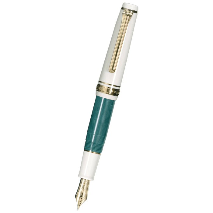 Sailor Professional Gear Slim Mini Rencontre Fountain Pen - Vert Sapin (Limited Edition) - Pen Boutique Ltd