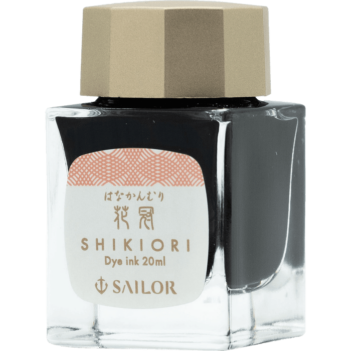 Sailor Shikiori Bottle Ink - Kusa Asobi Hanakanmuri (Pink Garland) - Pen Boutique Ltd