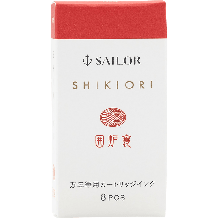 Sailor Shikiori Ink Cartridge - Autumn Leaves Irori - Pen Boutique Ltd