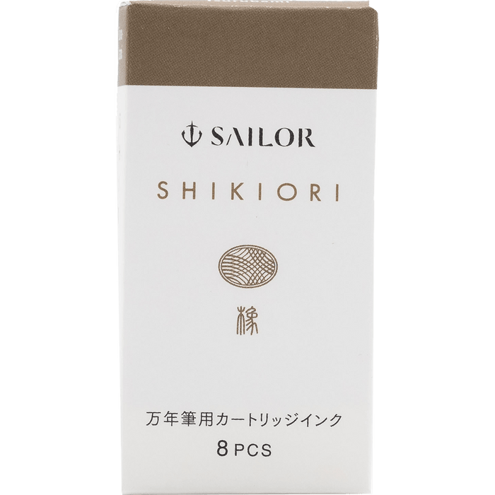 Sailor Shikiori Ink Cartridge - Kusa Asobi Tsurubami (Autumn Brown) - Pen Boutique Ltd