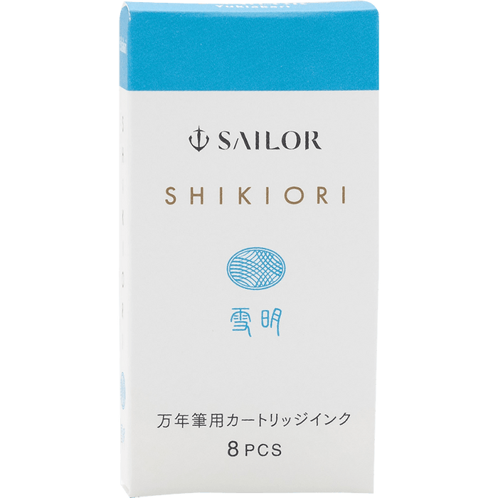 Sailor Shikiori Ink Cartridge - Spring Breeze Yuki - akari - Pen Boutique Ltd