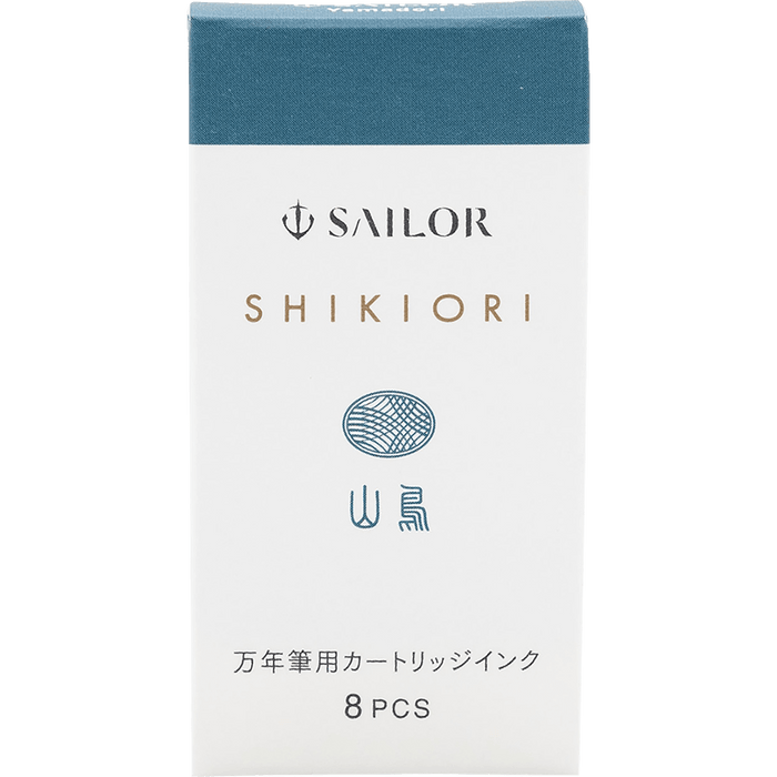 Sailor Shikiori Ink Cartridge - Summer Night Yamadori - Pen Boutique Ltd