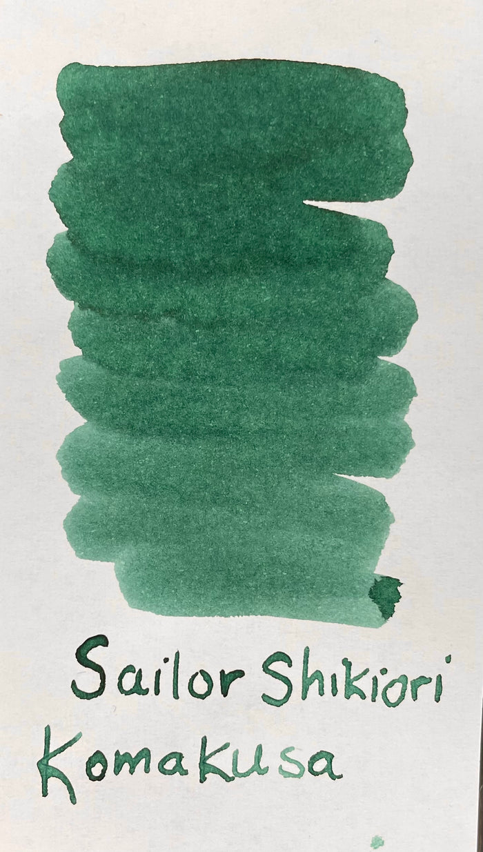 Sailor Shikiori Sansui Bottle Ink - Komakusa (Spring) - Pen Boutique Ltd