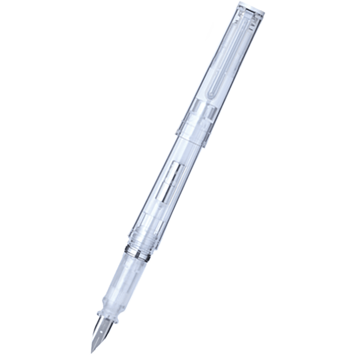 Sailor Tuzu Adjust Glassy Fountain Pen - Crystal White (Limited Edition) - Pen Boutique Ltd