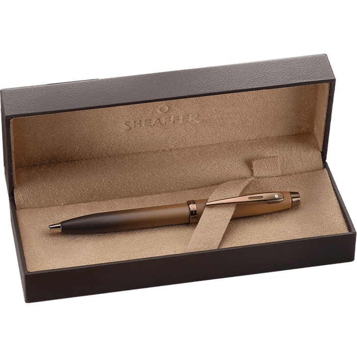 Sheaffer 100 Ballpoint Pen - Coffee Edition - Pen Boutique Ltd
