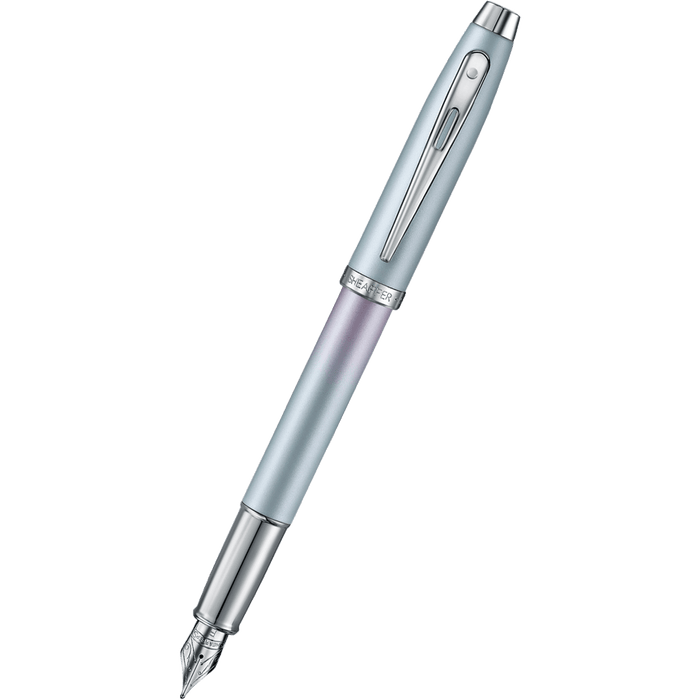 Sheaffer 100 Fountain Pen - Expressions Blue Pink - Pen Boutique Ltd