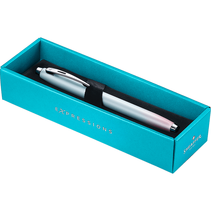 Sheaffer 100 Fountain Pen - Expressions Blue Pink - Pen Boutique Ltd