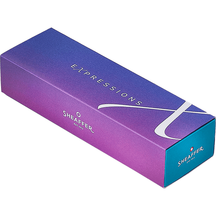 Sheaffer 100 Fountain Pen - Expressions Blue Pink - Pen Boutique Ltd