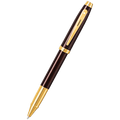 Sheaffer 100 Rollerball Pen - Coffee Brown Lacquer - Gold Trim - Pen Boutique Ltd