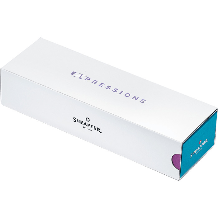 Sheaffer 100 Rollerball Pen - Expressions Blue Pink - Pen Boutique Ltd