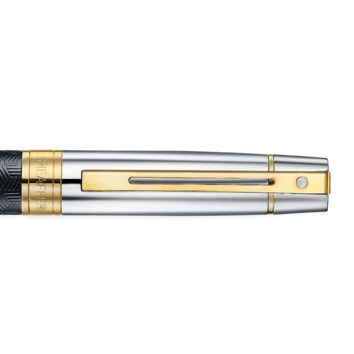 Sheaffer 300 Ballpoint Pen - Engraved Matt Black - Pen Boutique Ltd