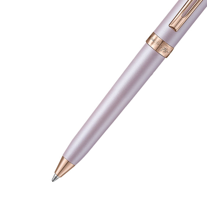 Sheaffer Prelude x Emily in Paris Mini Ballpoint Pen with Swarovski Crystal - Pastel Pink - Pen Boutique Ltd