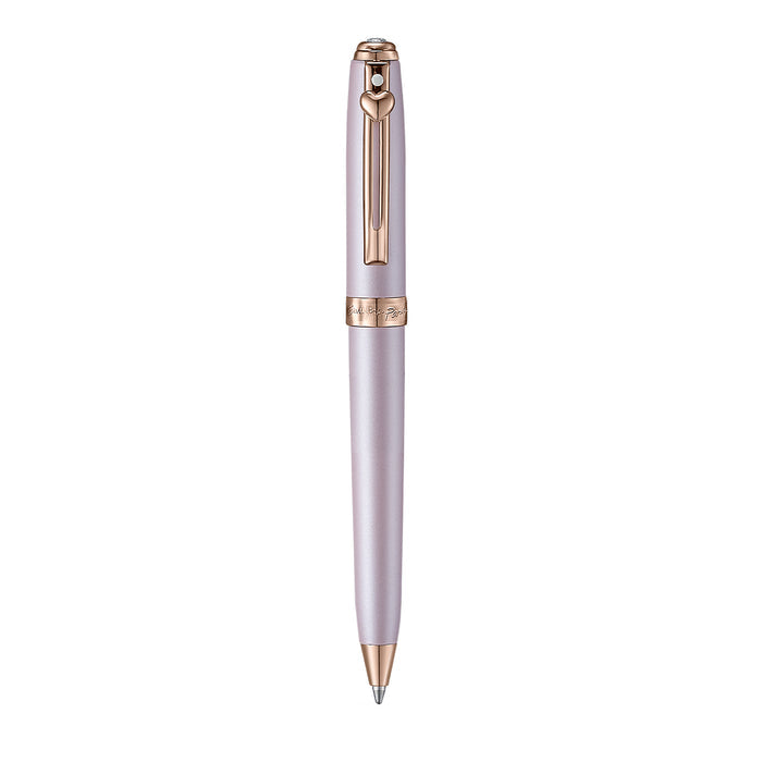 Sheaffer Prelude x Emily in Paris Mini Ballpoint Pen with Swarovski Crystal - Pastel Pink - Pen Boutique Ltd
