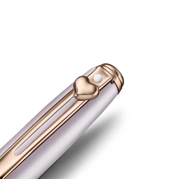 Sheaffer Prelude x Emily in Paris Mini Ballpoint Pen with Swarovski Crystal - Pastel Pink - Pen Boutique Ltd