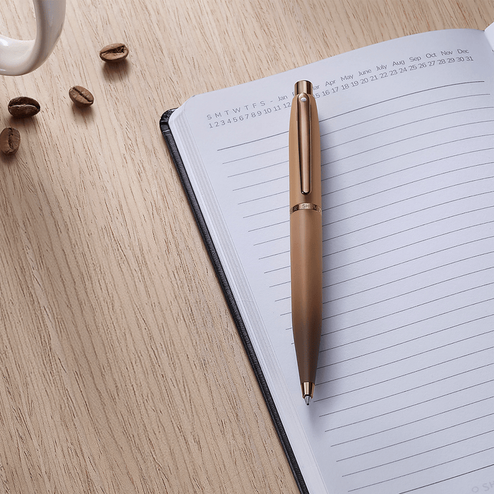 Sheaffer VFM Ballpoint Pen - Coffee Edition - Pen Boutique Ltd