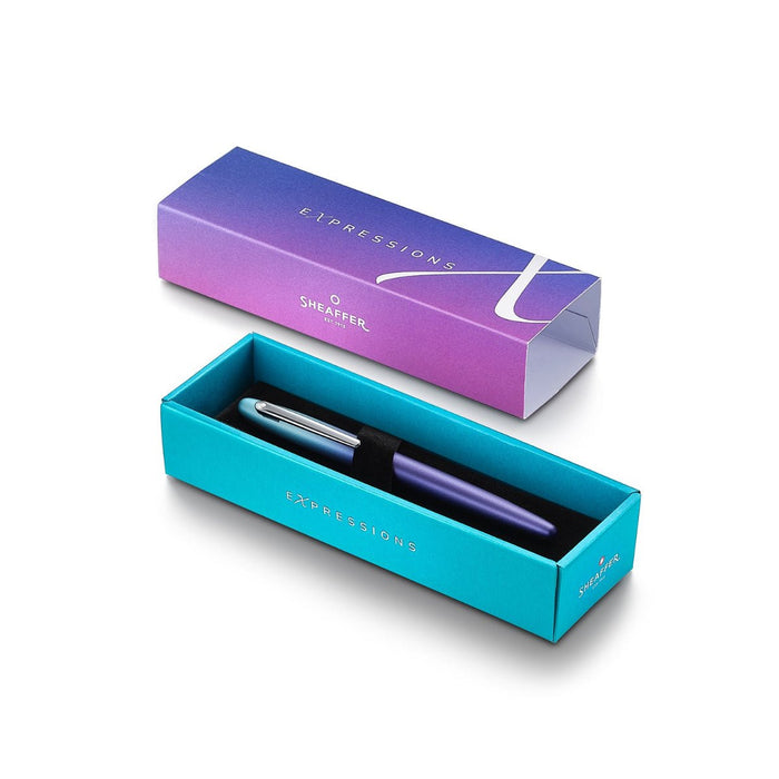 Sheaffer VFM Rollerball Pen - Expressions Blue Purple - Pen Boutique Ltd