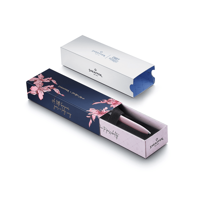 Sheaffer x Emily in Paris Sentinel Ballpoint Pen - Matte Pink - Pen Boutique Ltd