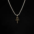 Simple Ankh Pendant in Yellow Gold