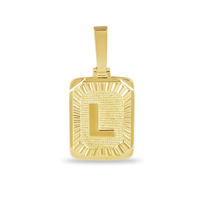 18k Yellow Gold Plated / L / Yellow Gold