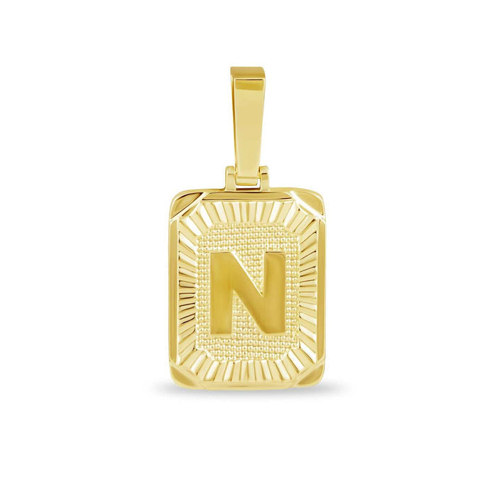 18k Yellow Gold Plated / N / Yellow Gold