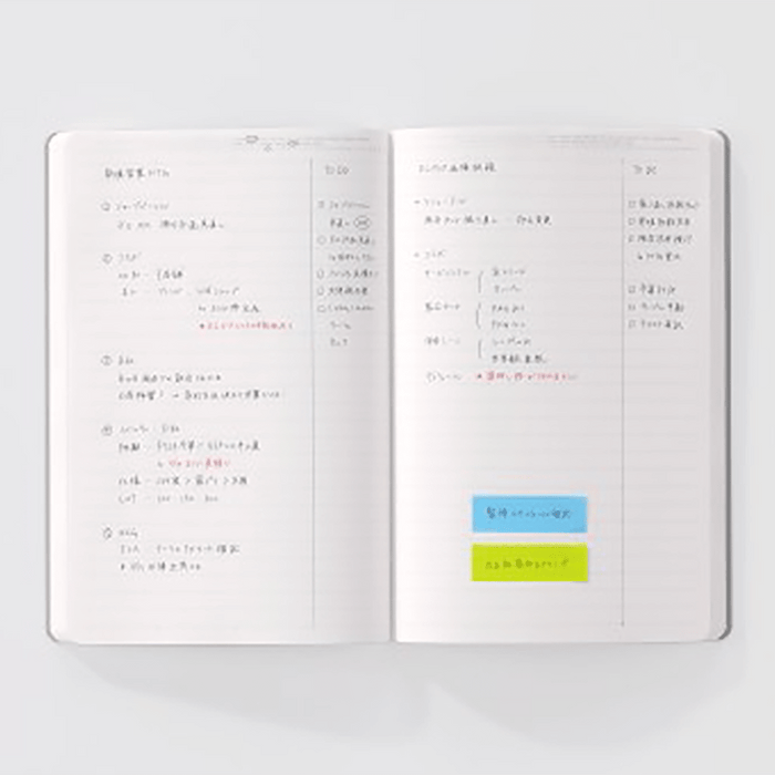 Stalogy Editors 365 Days Notebook - Black - Lined - A5 - Pen Boutique Ltd