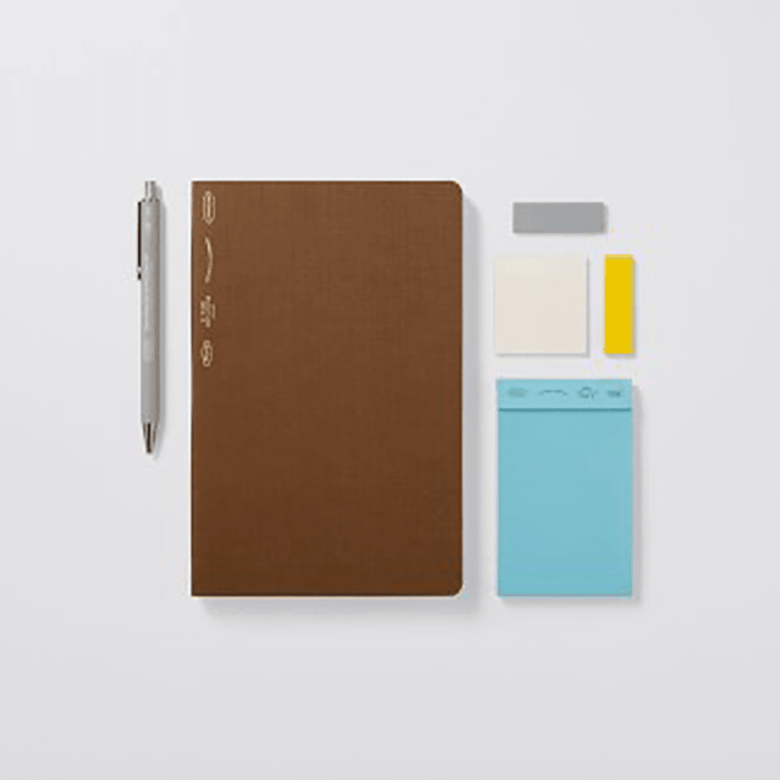 Stalogy Editors Choice Series 365 Days Notebook - Grid - A5 - Pen Boutique Ltd