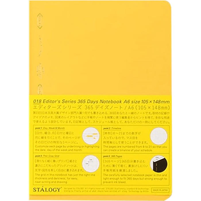 Stalogy Editors Choice Series Notebook - A6 - Pen Boutique Ltd