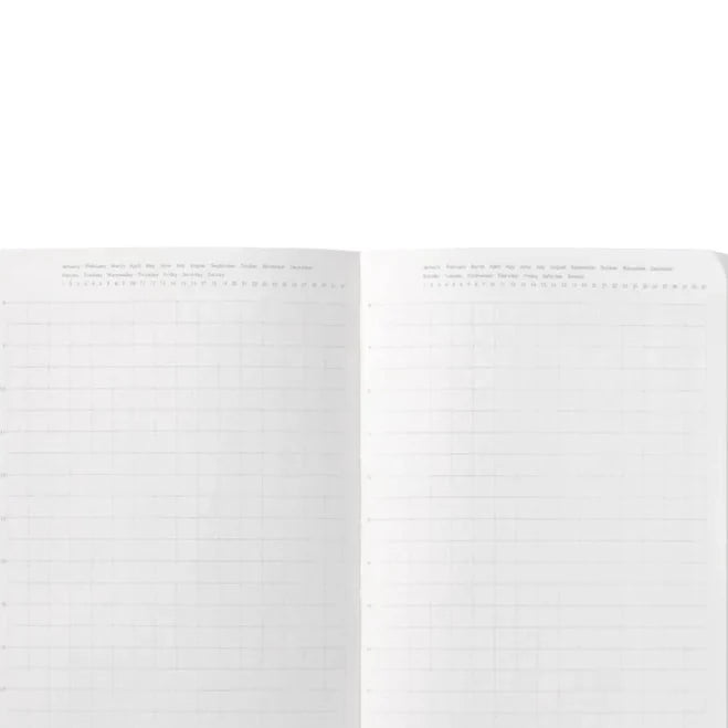 Stalogy Editors Choice Series Notebook - Grid - Slim Black - Pen Boutique Ltd