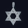 Star of David Pendant in White Gold - The GLD Shop
