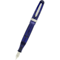 Stipula Etruria Rainbow Fountain Pen - Clear Purple - Stainless Steel (Limited Edition) - Pen Boutique Ltd