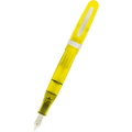Stipula Etruria Rainbow Fountain Pen - Clear Yellow - Stainless Steel (Limited Edition) - Pen Boutique Ltd