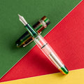 Stipula Etruria Rainbow Fountain Pen - Prisma Di Luce - Stainless Steel (Limited Edition) - Pen Boutique Ltd