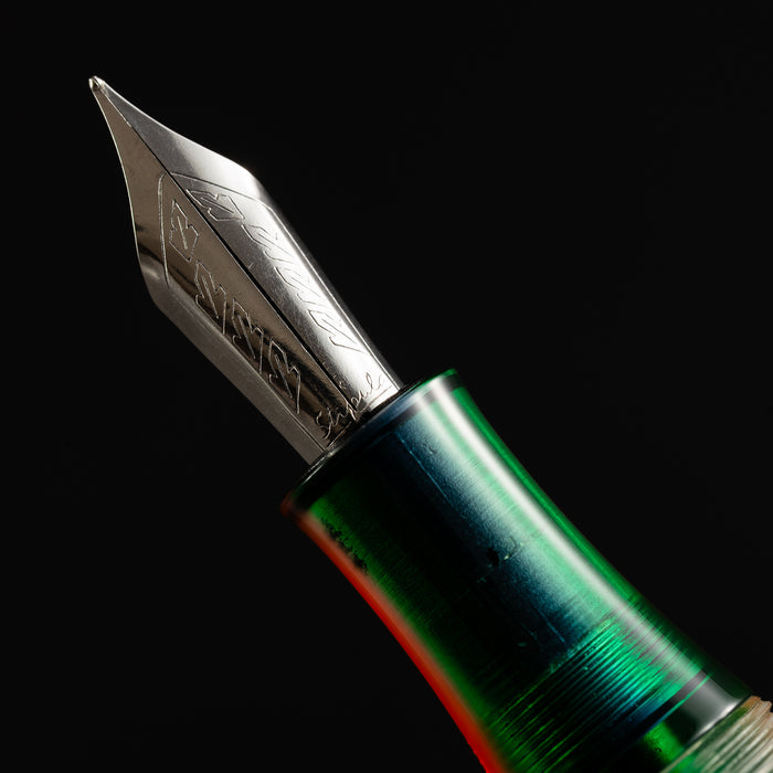 Stipula Etruria Rainbow Fountain Pen - Prisma Di Luce - Stainless Steel (Limited Edition) - Pen Boutique Ltd