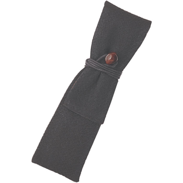 Taccia Kimono Single Pen Wrap - Chirimen Black - Pen Boutique Ltd