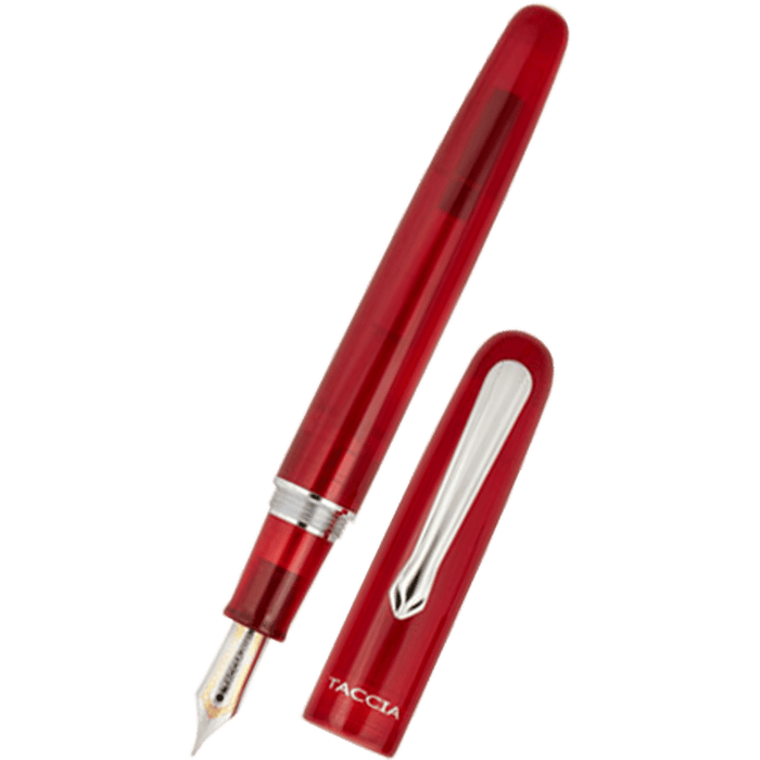 Taccia Spectrum Fountain Pen - Merlot Red - Pen Boutique Ltd