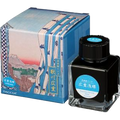 Taccia Ukiyo - e Ink Bottle - Hiroshige - Asahanada - 40 ml (Ver. 2) - Pen Boutique Ltd