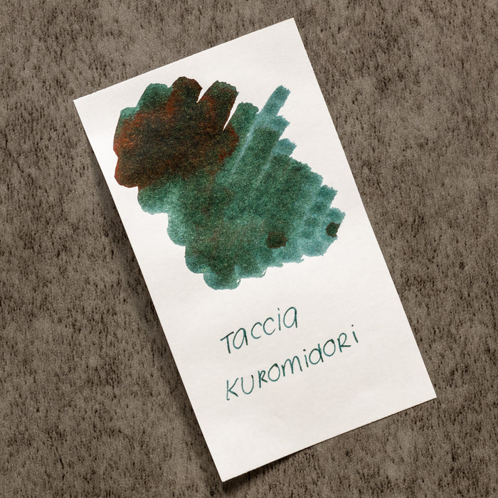 Taccia Ukiyo - e Ink Bottle - Kuniyoshi - Kuromidori - 40 ml (Ver. 3) - Pen Boutique Ltd