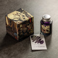 Taccia Ukiyo - e Ink Bottle - Kuniyoshi - Kuromurasaki - 40 ml (Ver. 3) - Pen Boutique Ltd