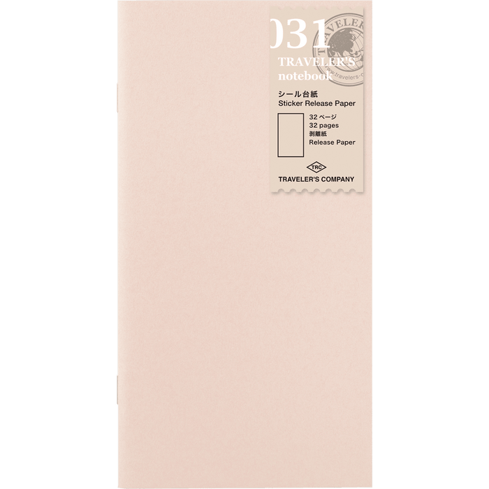 Traveler's 2023 Sticker Release Paper - Regular - Pen Boutique Ltd