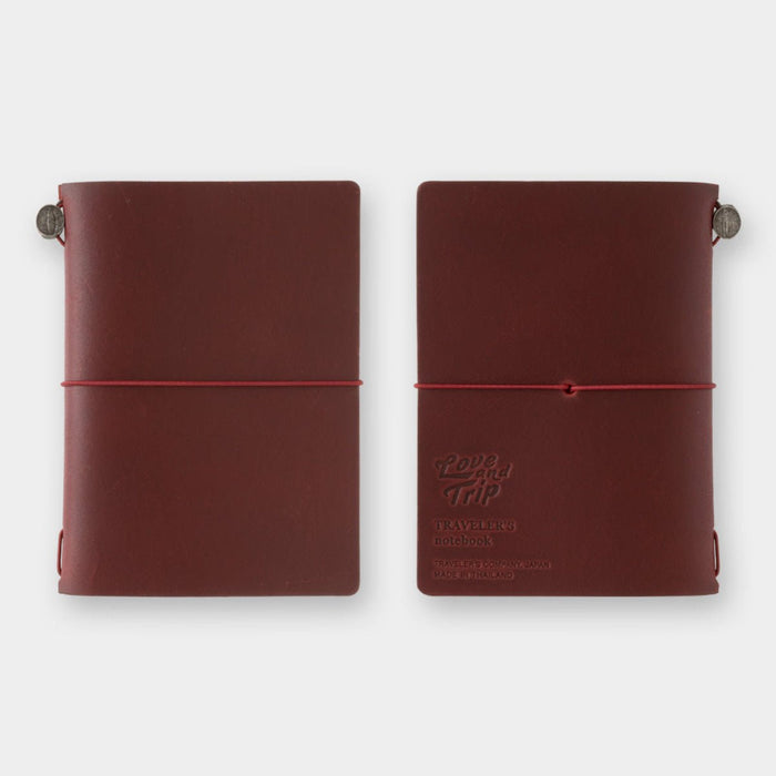 Traveler's Notebook - Love and Trip (Passport Size) 2025 Edition - Pen Boutique Ltd