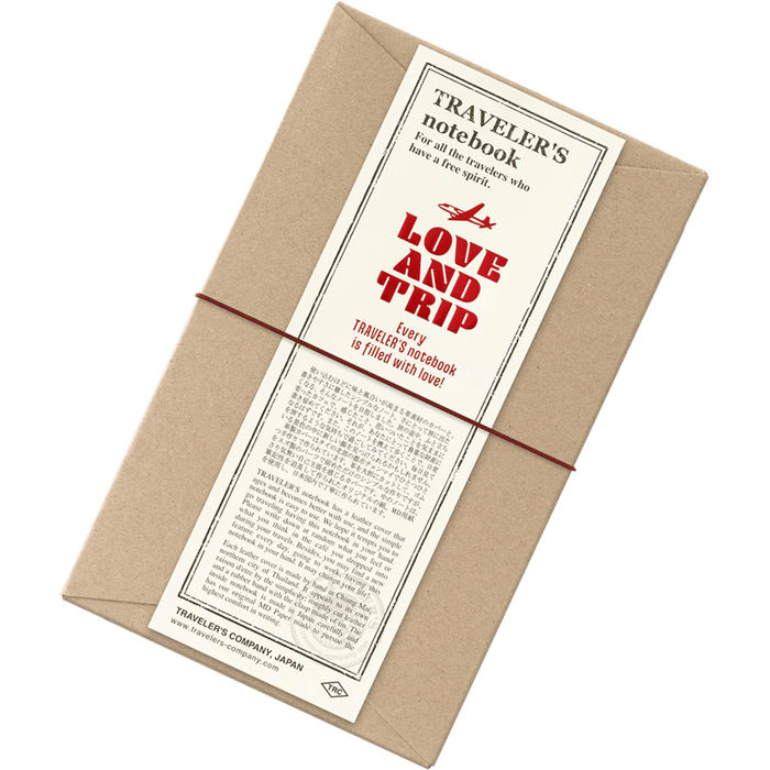 Traveler's Notebook - Love and Trip (Regular Size) 2025 Edition - Pen Boutique Ltd