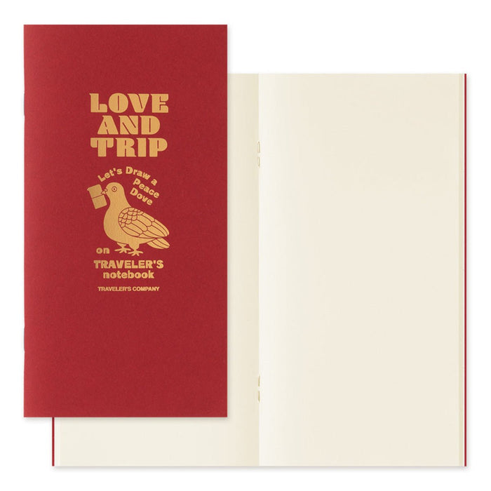 Traveler's Notebook - Love and Trip (Regular Size) 2025 Edition - Pen Boutique Ltd