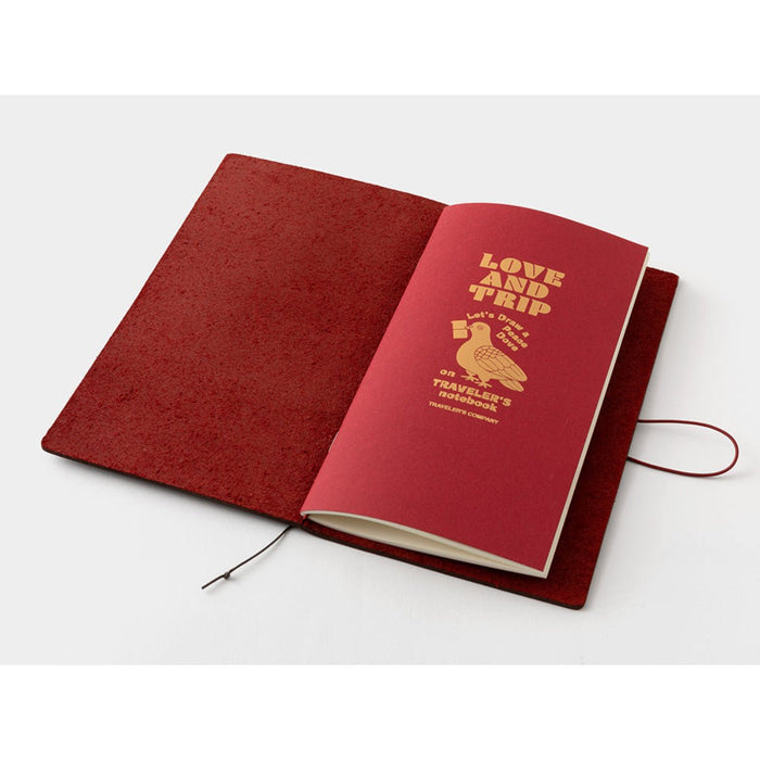 Traveler's Notebook - Love and Trip (Regular Size) 2025 Edition - Pen Boutique Ltd