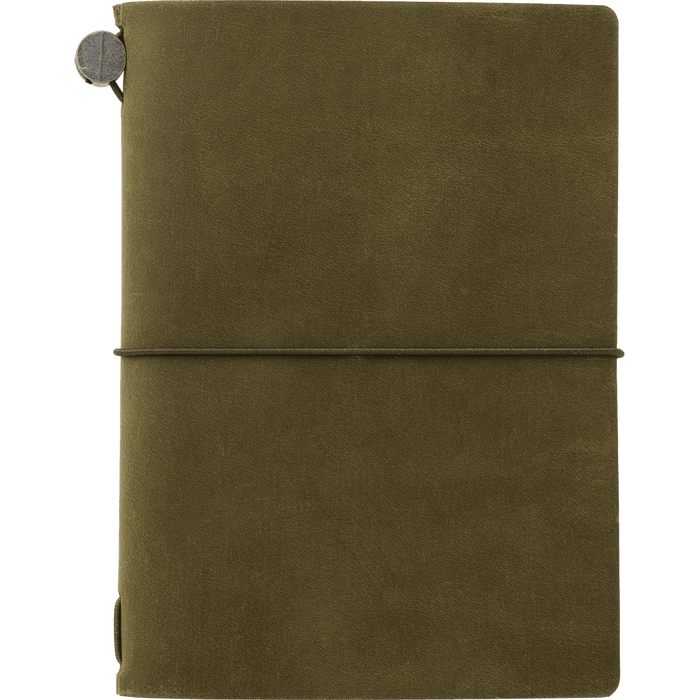 Traveler's Notebook - Olive - Passport Size - Pen Boutique Ltd