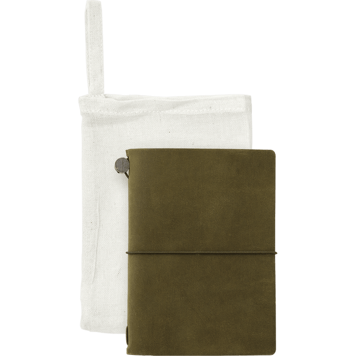 Traveler's Notebook - Olive - Passport Size - Pen Boutique Ltd