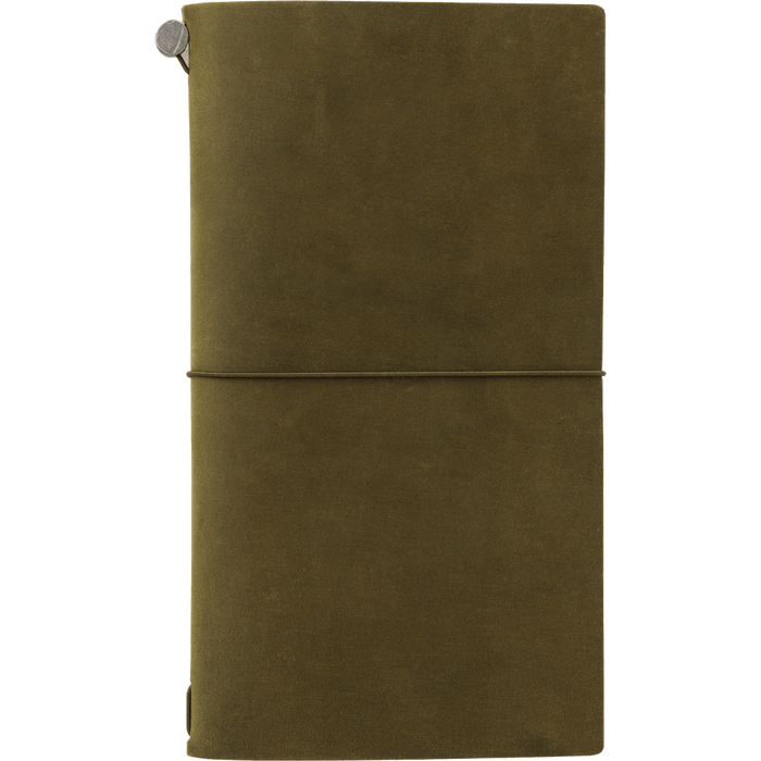Traveler's Notebook - Olive - Regular Size - Pen Boutique Ltd