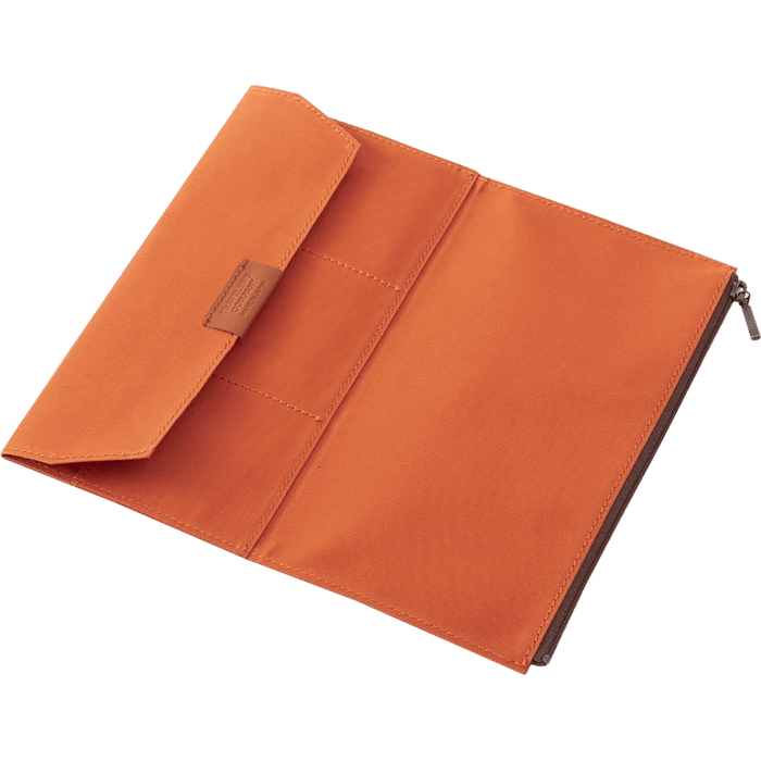 Traveler's Notebook Case - Orange (Regular Size) - Pen Boutique Ltd