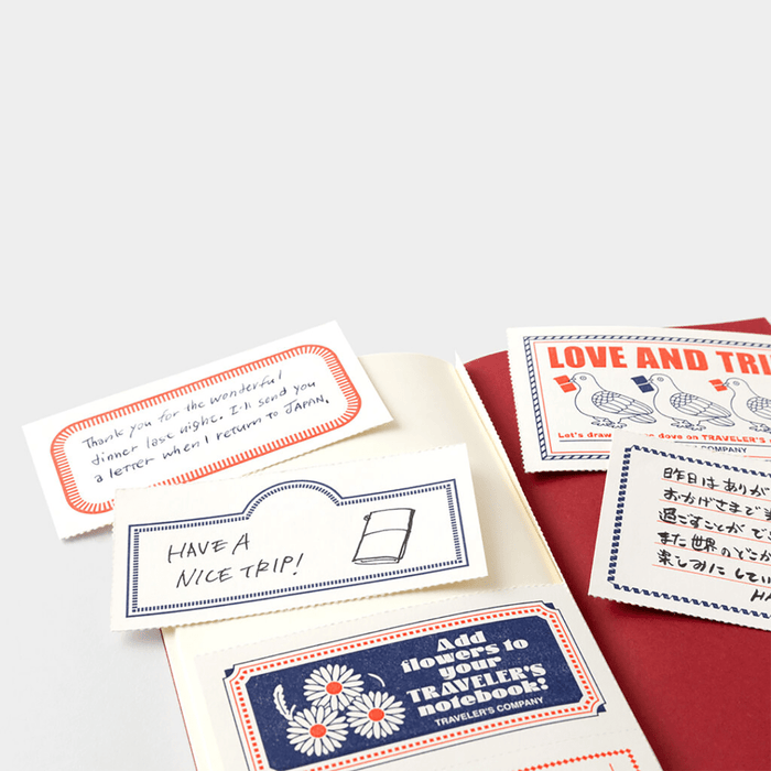 Traveler's Notebook Refill - Love and Trip (Passport Size) 2025 Edition - Pen Boutique Ltd