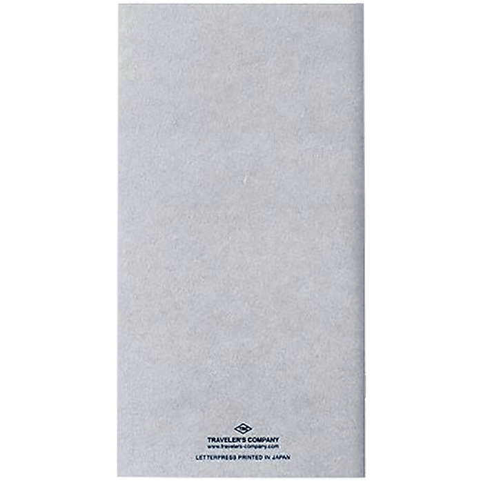 Traveler's Notebook Refill - Regular Size - Pen Boutique Ltd