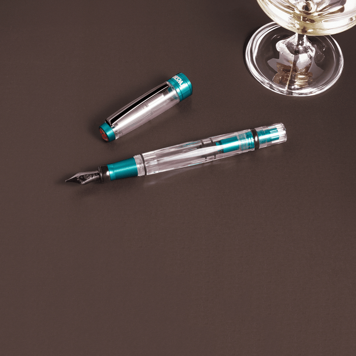 TWSBI Diamond 580ALR Fountain Pen - Caribbean Onyx ( Special Edition) - Pen Boutique Ltd